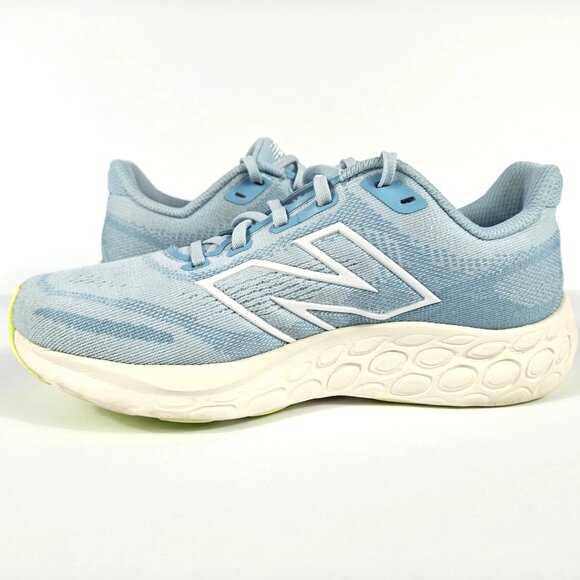 New Balance Fresh Foam 680v8 Women's 6 Quarry Blue Chrome Blue Sea Salt W680LT8 - Picture 9 of 16